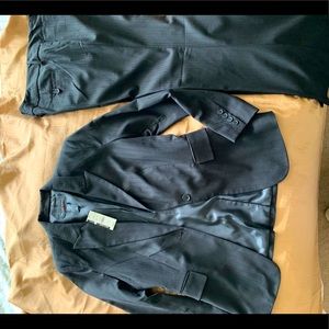 New York & Company Black pinstripe suit